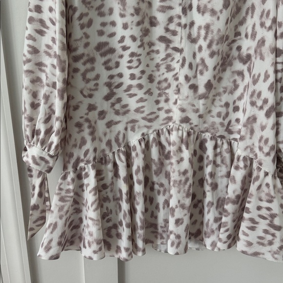 Anthropologie Felix Tunic swing Dress by Mare Mare leopard print Anthropologie L - Picture 6 of 14